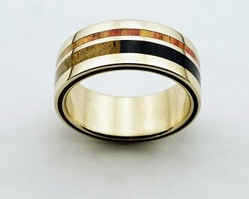 Ring 16, wood rings, wood ring, wedding ring wood, wood wedding bands, wood engagement ring, unique engagement ring unique wedding ring,  wedding rings, precious wood, wood and silver , wood and gold,  designer wedding rings, designer wedding bands