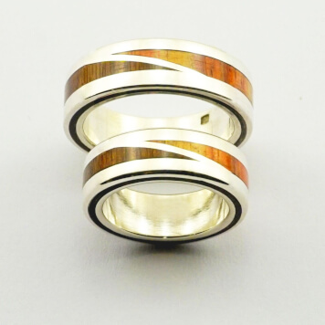 wood rings, wood ring, wedding ring wood, wood wedding bands, wood engagement ring, unique engagement ring unique wedding ring,  wedding rings, precious wood, wood and silver , wood and gold,  designer wedding rings, designer wedding bands, Pierre vanherck