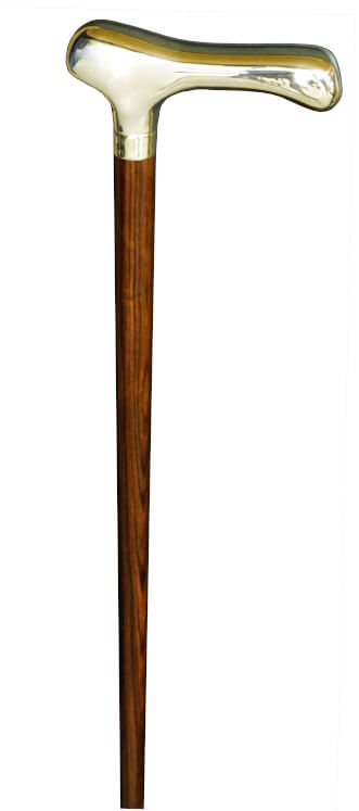 walking stick - walking cane - precious wood - Pierre Vanherck