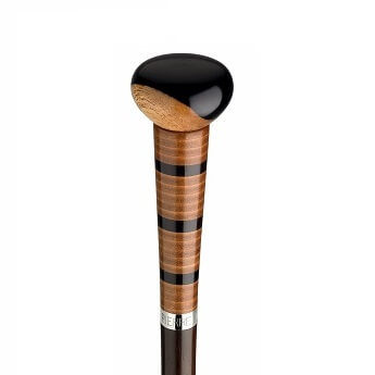 Dandy 18, luxury walking cane /stick with leather