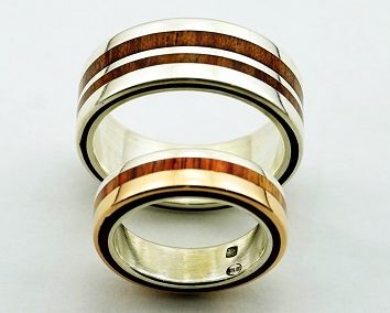 Ring 8, wood rings, wood ring, wedding ring wood, wood wedding bands, wood engagement ring, unique engagement ring unique wedding ring,  wedding rings, precious wood, wood and silver , wood and gold,  designer wedding rings, designer wedding bands