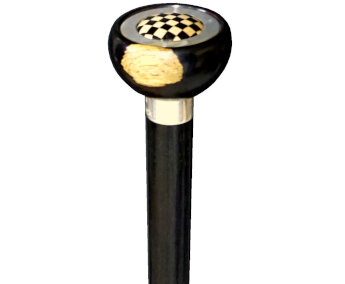 Dandy 21, checkerboard luxury cane