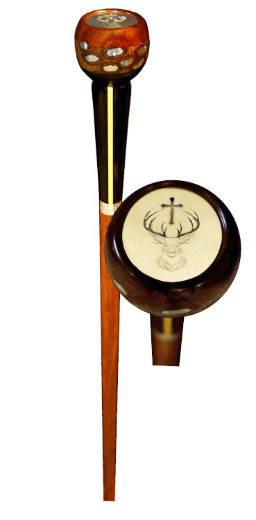 Pierre Vanherck invents the olfactory cane so that fragrance is no longer released artificially, but carried naturally